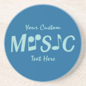 MUZIEK aangepast onderzetter (Voorkant)