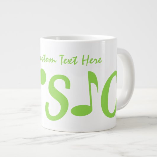 MUZIEK aangepaste mokken (Voorkant rechts)