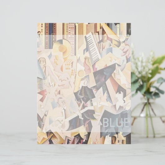  muziek, Art Deco Jazz, Rhapsody in Blue (Staand voorkant)