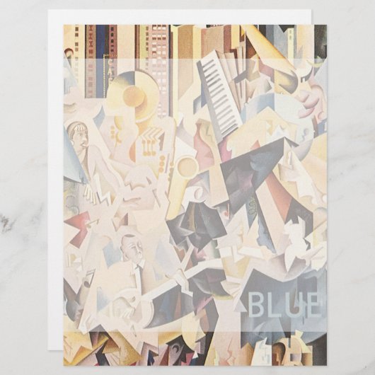  muziek, Art Deco Jazz, Rhapsody in Blue (Voorkant / Achterkant)