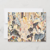  muziek, Art Deco Jazz, Rhapsody in Blue Kaart (Voorkant)