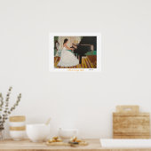 Muziek brengt licht poster (Keuken)