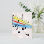 Muziek Briefkaart (Staand voorkant)
