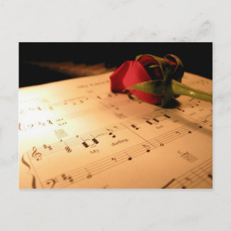 Muziek briefkaart 28