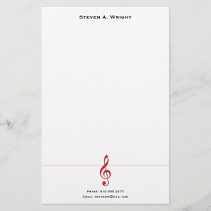 Muziek Briefpapier