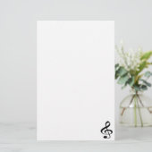 Muziek Briefpapier (Staand voorkant)