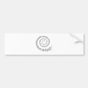 Muziek Bumpersticker