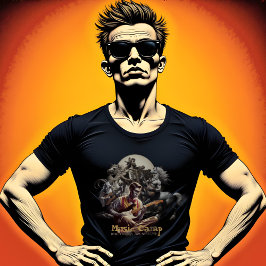 Muziek Camp Fantasy Jam Sessie T-shirt