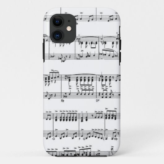 Muziek Case-Mate iPhone Case (Achterkant)