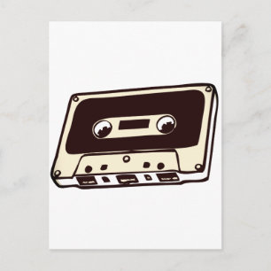 MUZIEK CASSETE TAPE BRIEFKAART