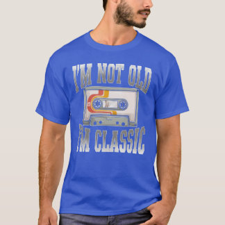 Muziek Cassette Vintage Rock Klassieke Auto's fami T-shirt