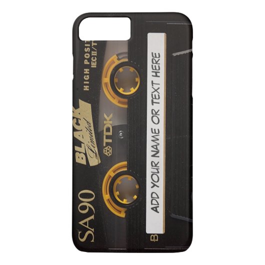 muziek Cassettebandje Case-Mate iPhone Case (Achterkant)