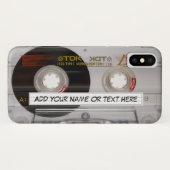 muziek Cassettebandje Case-Mate iPhone Case (Achterkant (horizontaal))