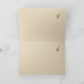 Muziek Cello Gouden Tekst Toevoegen Wenskaart Cute Bedankkaart (Binnen)