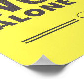 Muziek citeert Typografie Poster Muziek spreekt (Hoek)