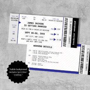 Muziek Concert Ticket Bachelor Weekend Route Kaart