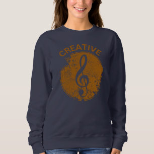 Muziek Creatief Cool Muzikant ontwerp Trui
