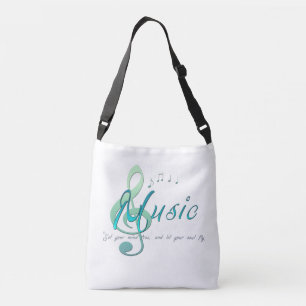 Muziek Crossbody Tas