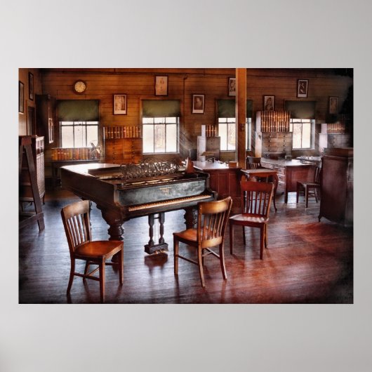 Muziek - De grote piano Poster (Voorkant)