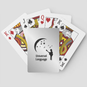 Muziek de Universele Taal Pokerkaarten