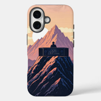 Muziek die bergen beweegt. iPhone 16 hoesje