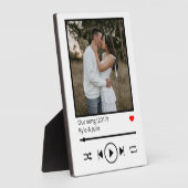 Muziek die foto's streaming fotoplaat (Zijkant)