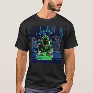 Muziek dj familie t-shirt