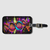 Muziek-DNA Bagagelabel (Voorkant (horizontaal))