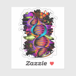 Muziek-DNA Sticker