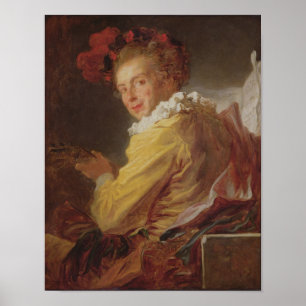 Muziek, een portret van Monsieur de la Breteche Poster