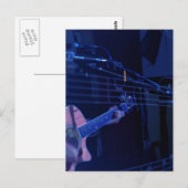 Muziek — eerste versie briefkaart (Voorkant / Achterkant)