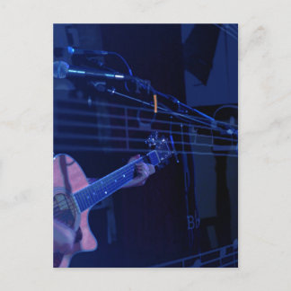 Muziek — eerste versie briefkaart