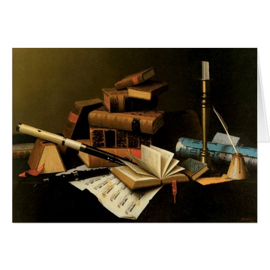 Muziek en literatuur van William Harnett, Fine Art (Voorkant Horizontaal)