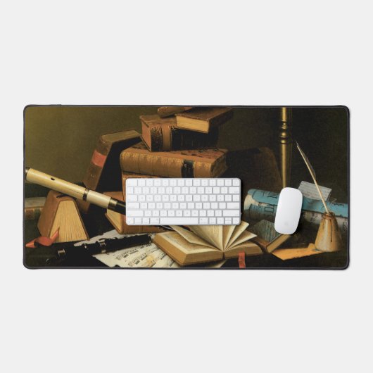 Muziek en literatuur van William Harnett, Fine Art Bureaumat (Keyboard & Muis)