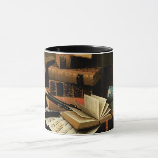 Muziek en literatuur van William Harnett, Fine Art Mok (Midden)