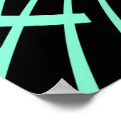 Muziek en opmerkingen poster (Hoek)