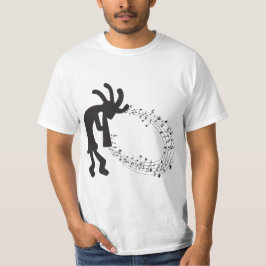 Muziek en Petroglyph Kokopelli T-Shirt