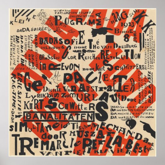 Muziek en poëzie evenement poster (Voorkant)