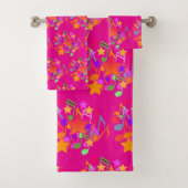 Muziek en sterren bad handdoek (Insitu)