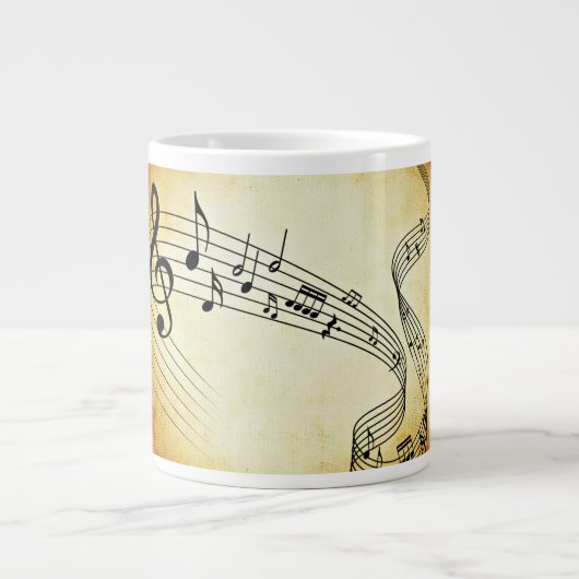 Muziek Extra Grote Beker (Voorkant)