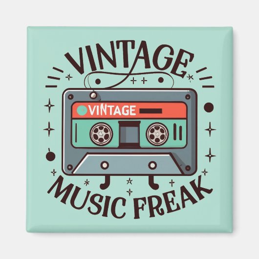  muziek freak magneet (Voorkant)
