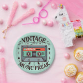 muziek freak papieren bordje (Feest)