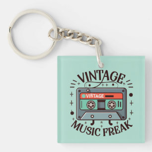 muziek freak sleutelhanger