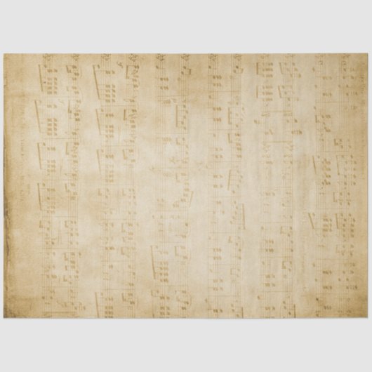  muziek geïnspireerd Tissue Paper Tissuepapier (Voorkant)