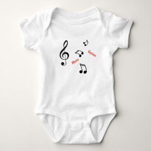 Muziek Genius Musical Notes Baby / Toddler Top