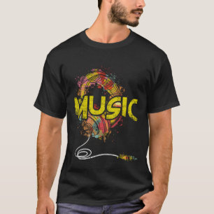 Muziek Genre Music is Life Music Club Musical Gift T-shirt