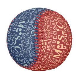 Muziek Genres Woord Collage honkbal