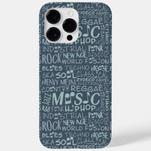Muziek Genres Word Collage hoesjes