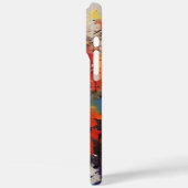 Muziek Graffiti Case-Mate iPhone Case (Achterkant / Links)