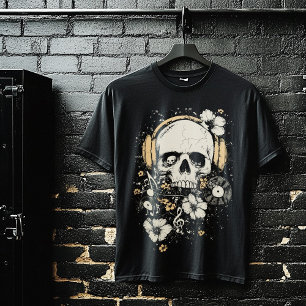 Muziek Grunge Emo Pop Punk Gotische Y2K 2000s Stij T-shirt